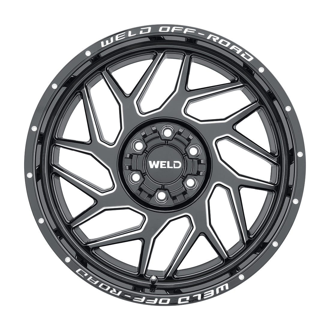 22x10 Fulcrum 6x135 6x139.7 ET13 BS6.00 Gloss BLK MIL 106.1